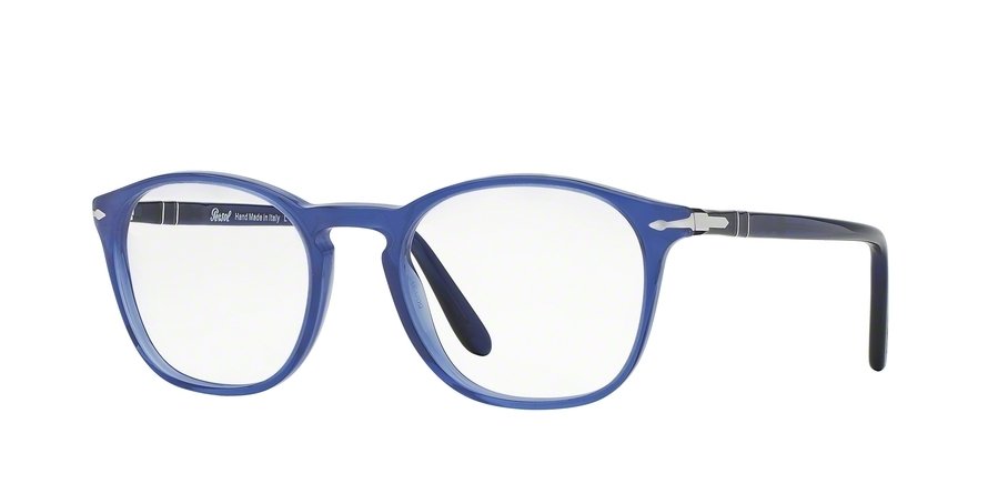 משקפי ראיה פרסול לגברים 3007-V כחול עגולות