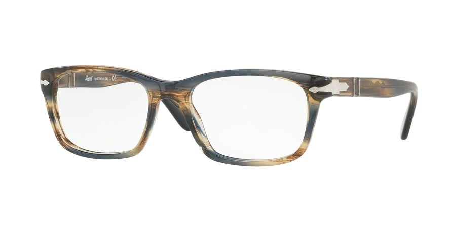 משקפי ראיה פרסול לגברים 3012-V חום, אפור מרובעות