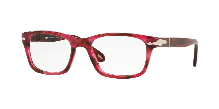 משקפי ראיה פרסול לגברים 3012-V אדום מרובעות