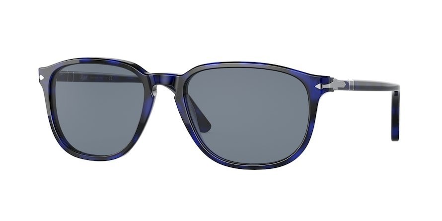 משקפי שמש פרסול לגברים 3019-S כחול מרובעות