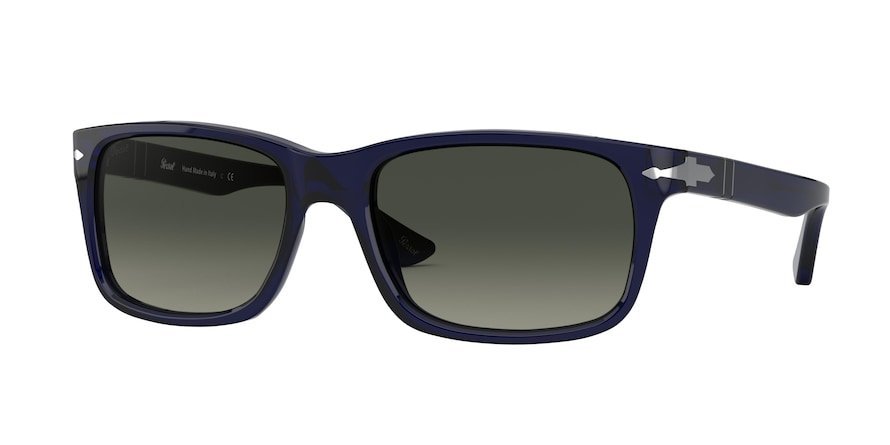 משקפי שמש פרסול לגברים 3048-S כחול מלבניות