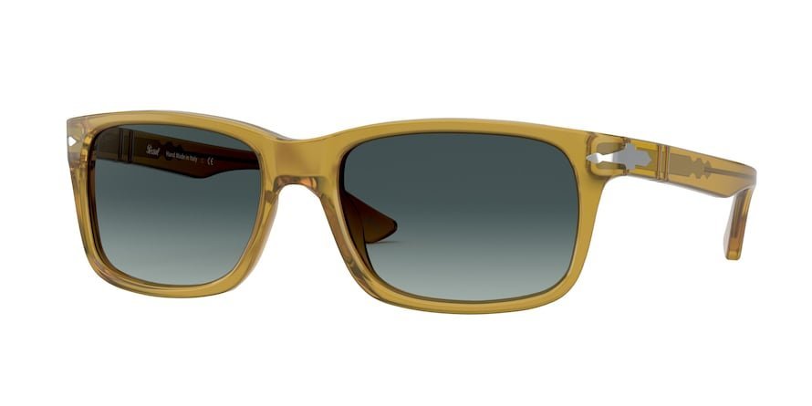 משקפי שמש פרסול לגברים 3048-S צהוב מלבניות