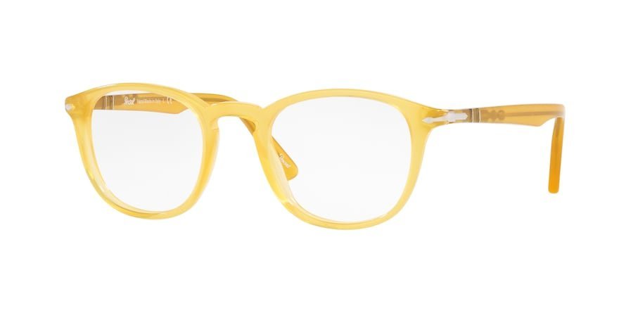 משקפי ראיה פרסול לגברים 3143-V צהוב מלבניות