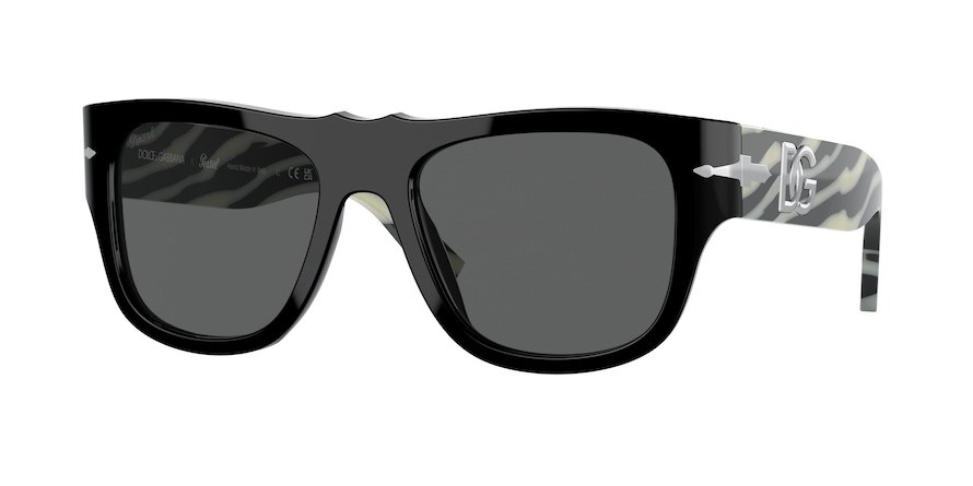 משקפי שמש פרסול לגברים 3294-S שחור מלבניות