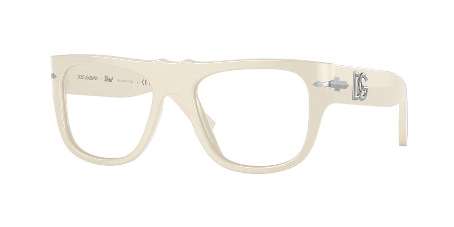 משקפי ראיה פרסול לנשים 3295-V לבן מלבניות