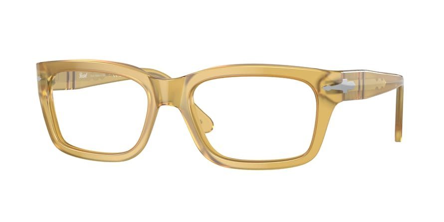משקפי ראיה פרסול 3301-V צהוב מלבניות