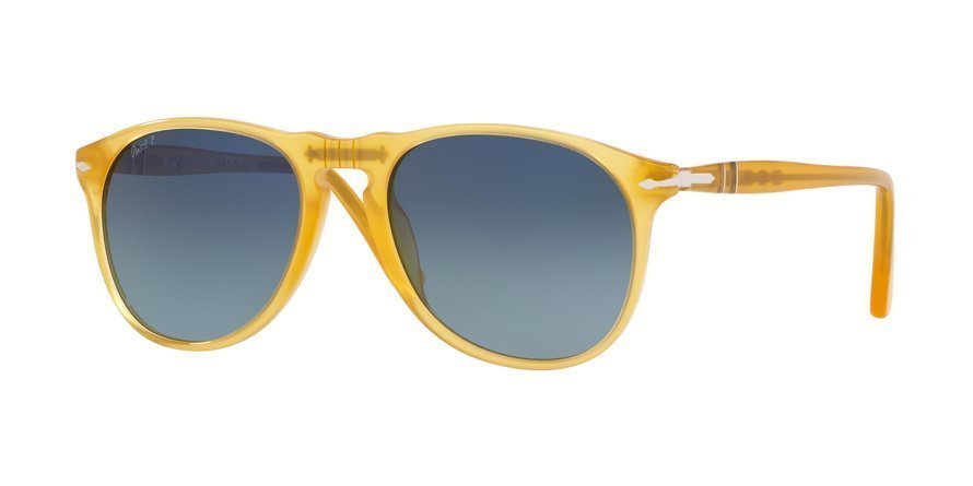 משקפי שמש פרסול לגברים 9649-S צהוב טייסים