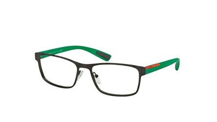 משקפי ראיה פראדה ספורט לגברים VPS 50G ירוק מלבניות