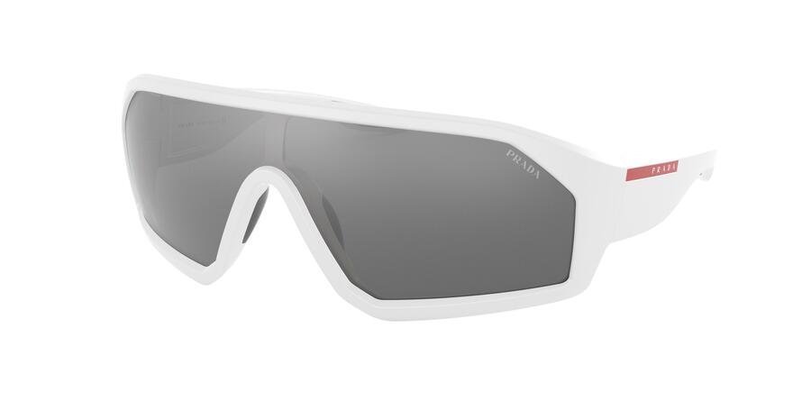 משקפי שמש פראדה ספורט לגברים PS 03VS לבן מרובעות