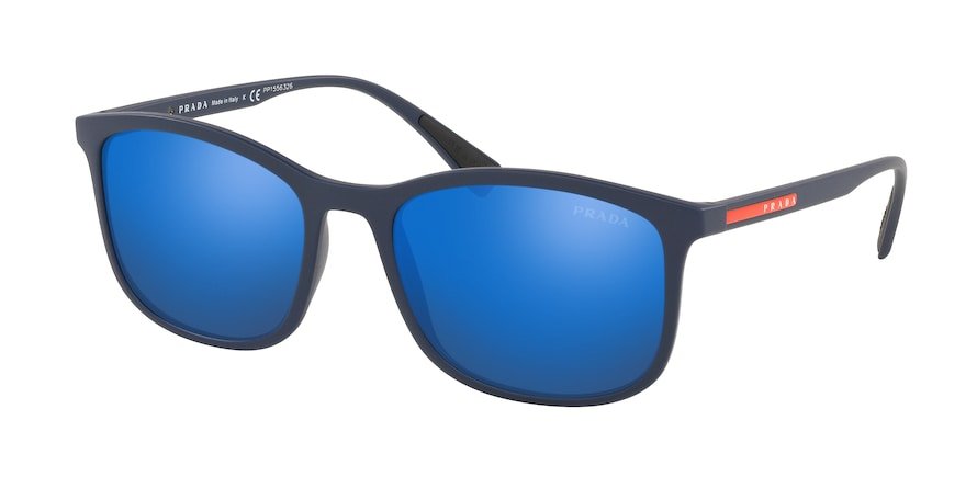 משקפי שמש פראדה ספורט לגברים LIFESTYLE SPS 01T כחול מלבניות