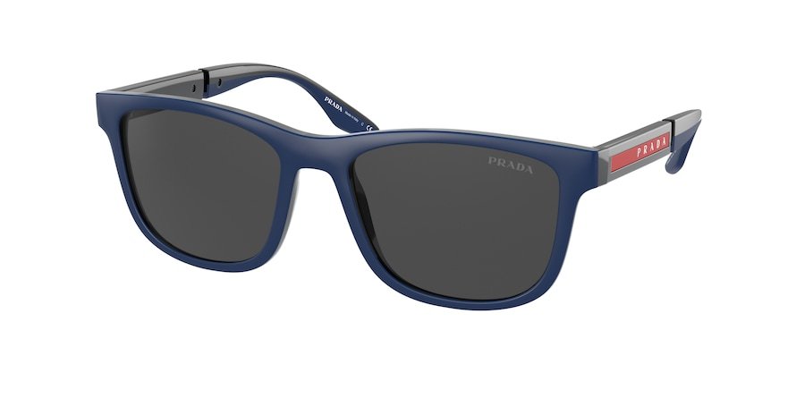 משקפי שמש פראדה ספורט לגברים SPS 04X כחול מרובעות