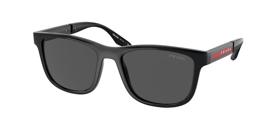 משקפי שמש פראדה ספורט לגברים SPS 04X שחור מרובעות