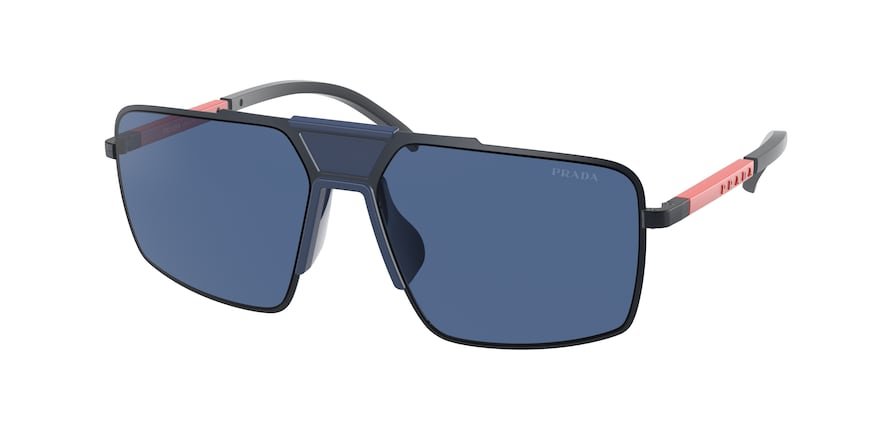 משקפי שמש פראדה ספורט לגברים SPS 52X כחול מלבניות