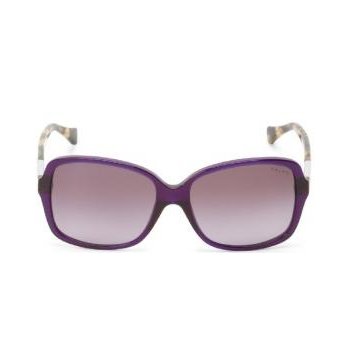 משקפי שמש ראלף לנשים RA5165 סגול, חום, מנומר אובאליות, oversized - אוברסייז