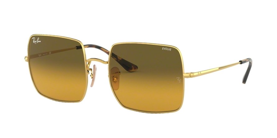 משקפי שמש רייבן לנשים מרובעות RB 1971 זהב מרובעות