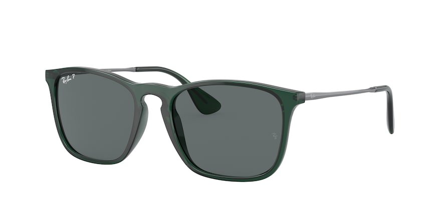 משקפי שמש רייבן לגברים CHRIS RB 4187 ירוק מרובעות