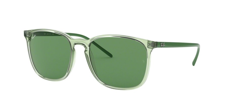 משקפי שמש רייבן לגברים RB 4387 ירוק, שקוף