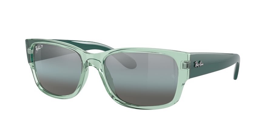 משקפי שמש רייבן RB 4388 ירוק מלבניות