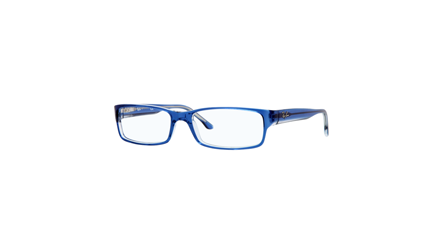 משקפי ראיה רייבן RB 5114 כחול, שקוף מלבניות