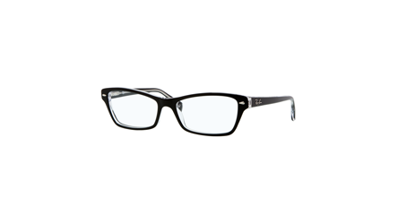 משקפי ראיה רייבן לנשים RB 5256 שחור, שקוף חתולי