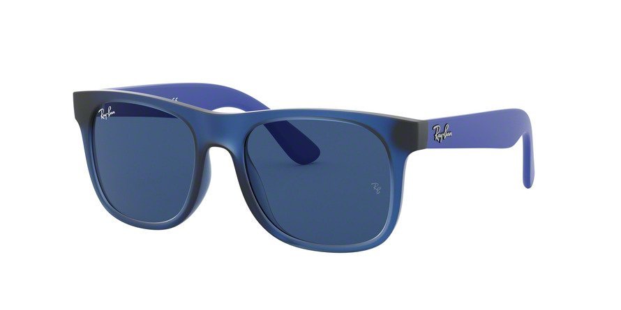 משקפי שמש שמש רייבאן ג'וניור לגברים JUNIOR JUSTIN RJ9069S כחול מרובעות