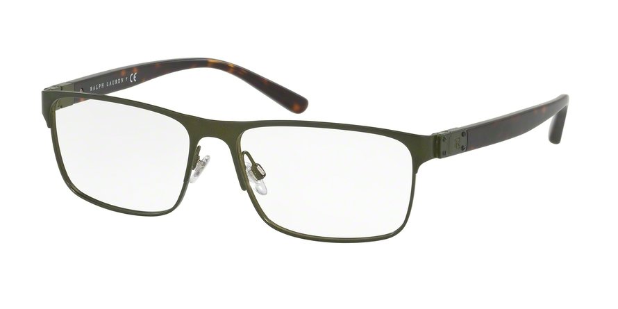 משקפי ראיה ראלף לורן לגברים RL5095 ירוק, מבריק מלבניות