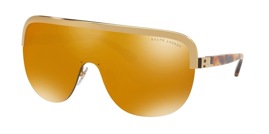 משקפי שמש ראלף לורן לנשים RL7057 זהב מלבניות