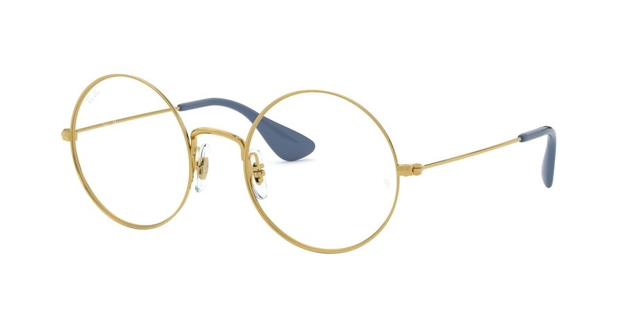 משקפי ראיה רייבן RX 6392 זהב, כחול עגולות