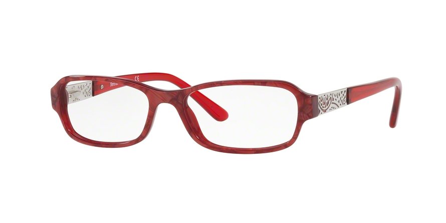 משקפי ראיה ספרופלקס לנשים SF1573 אדום מלבניות