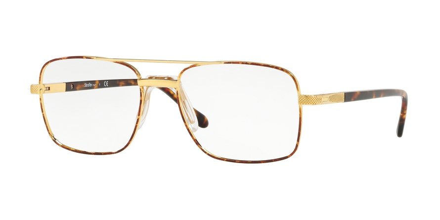 משקפי ראיה ספרופלקס לגברים SF2263 זהב מרובעות