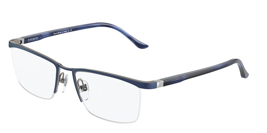 משקפי ראיה פיליפ סטארק לגברים SH2052 כחול מלבניות