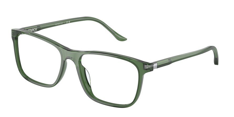 משקפי ראיה פיליפ סטארק לגברים SH3065 ירוק מלבניות
