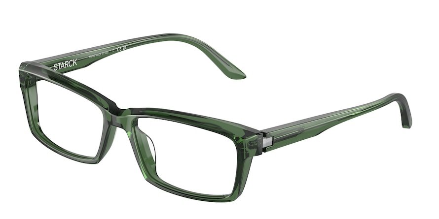 משקפי ראיה פיליפ סטארק לגברים SH3089 ירוק מלבניות