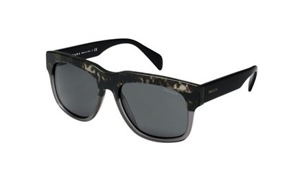 משקפי שמש פראדה SPR 14Q אפור, שחור חתולי, מרובעות