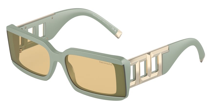 משקפי שמש טיפאני לנשים TF 4197 ירוק מלבניות