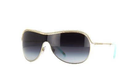 משקפי שמש טיפאני לנשים TF 3040-B זהב טייסים