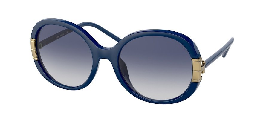 משקפי שמש טורי ברץ' לנשים TY 9061U כחול אובאליות