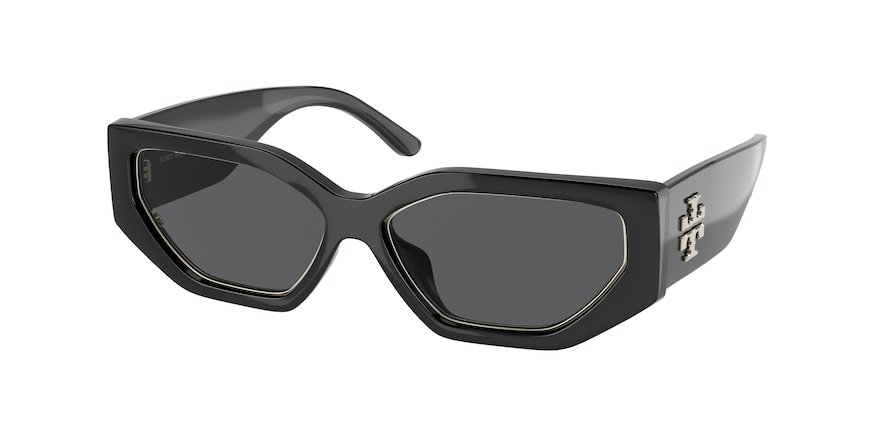 משקפי שמש טורי ברץ' לנשים TY 9070U שחור מיוחד