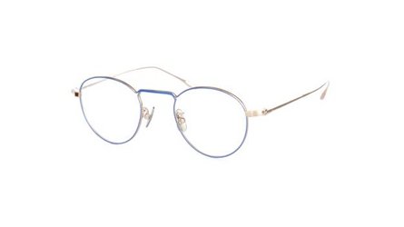 משקפי ראיה יו אס אייץ U-066 זהב, כחול עגולות