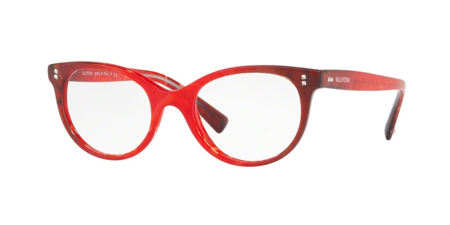 משקפי ראיה ולנטינו לנשים VA3009 שחור, אדום אובאליות