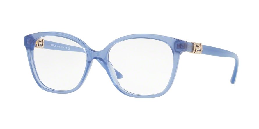 משקפי ראיה וורסצ'ה לנשים 3235B כחול, שקוף מרובעות