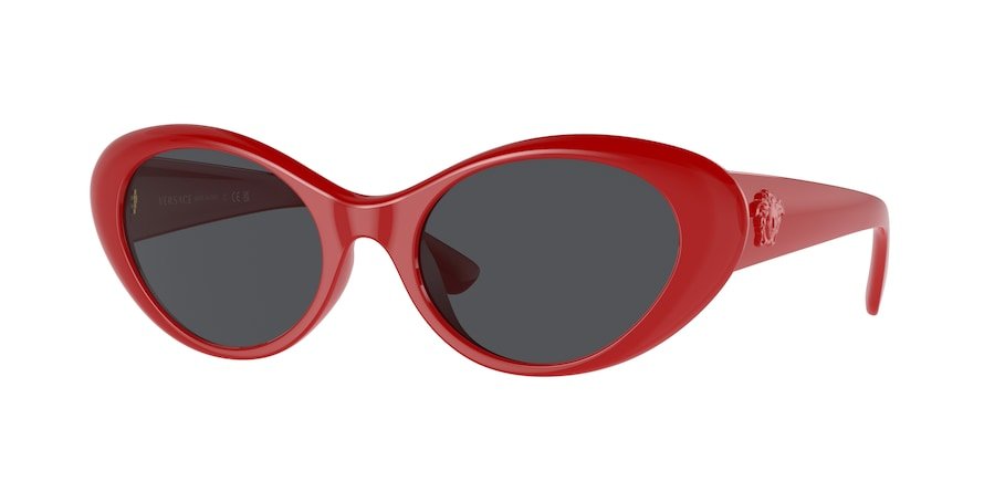 משקפי שמש וורסצ'ה לנשים 4455U אדום אובאליות