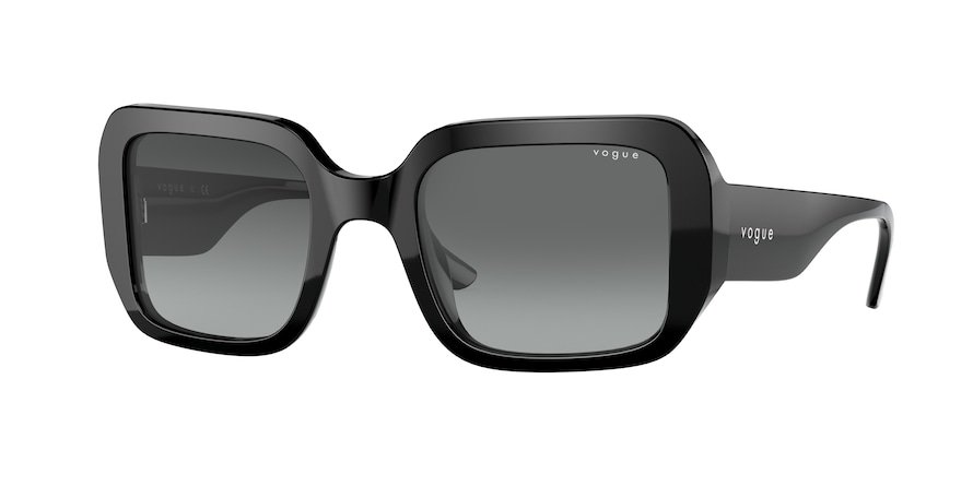 משקפי שמש ווג לנשים VO 5369-S שחור מלבניות