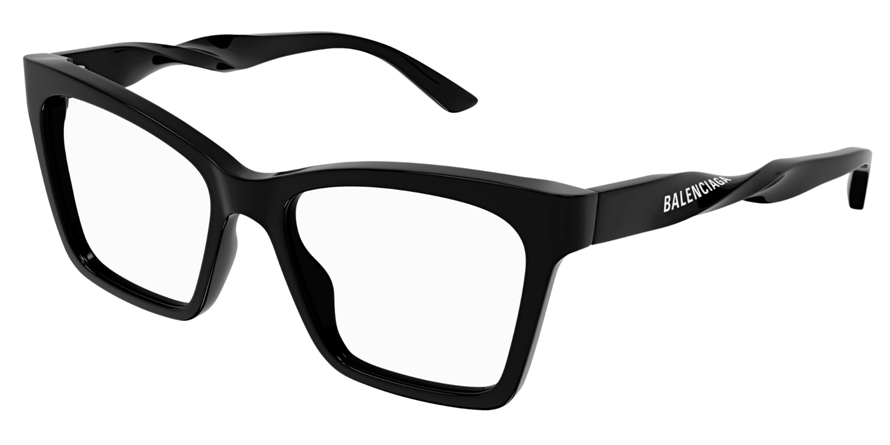 משקפי ראיה בלנסיאגה BB0210O מבריק, שחור מרובעות