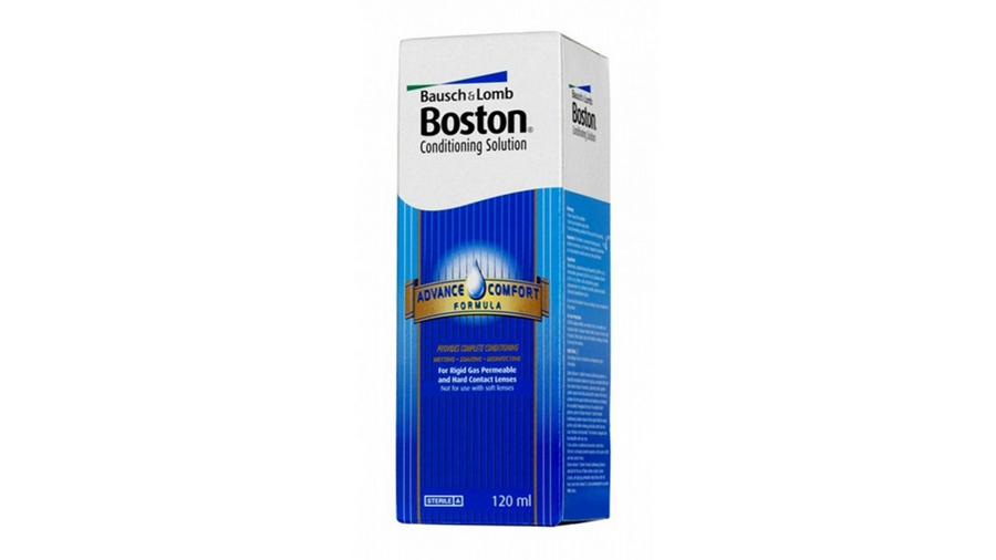 עדשות מגע תמיסות ואביזרים לעדשות מגע בוסטון Boston Condiitioning Solution תמיסת השרייה בוסטון לעדשות מגע קשות