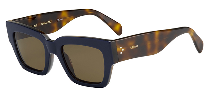 משקפי שמש סלין לנשים CL 41078/S חום, מנומר, שחור מרובעות