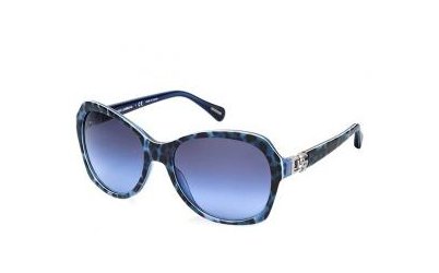 משקפי שמש דולצ'ה גבנה לנשים DG 4163 מנומר, כחול, אפור מרובעות, חתולי