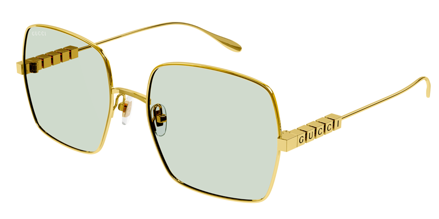 משקפי שמש גוצ'י לנשים GG1434S זהב מרובעות