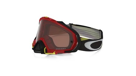 משקפי סקי אוקלי לגברים MAYHEM PRO MX OO7051 אדום