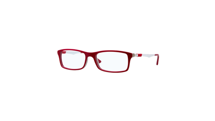 משקפי ראיה רייבן RB 7019 אדום, אפור מלבניות
